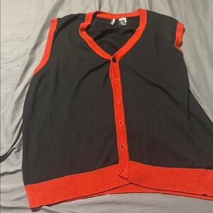 2XL Black and Red vest